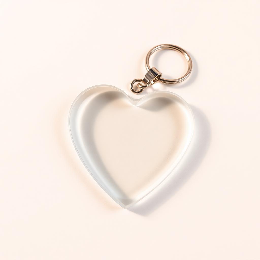 Heart Acrylic Keychain