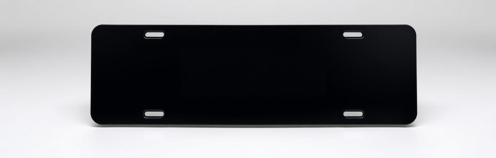 Euro Slim custom license plate