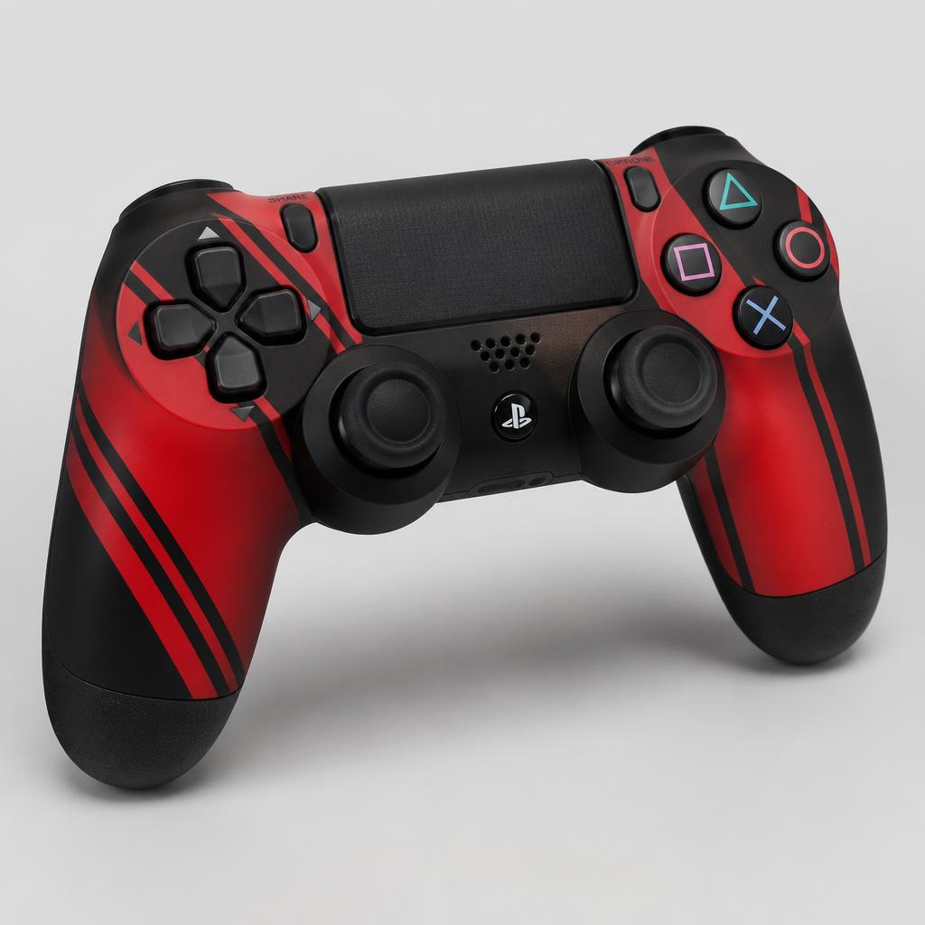 Racing Stripe Controller Skin custom PlayStation skin