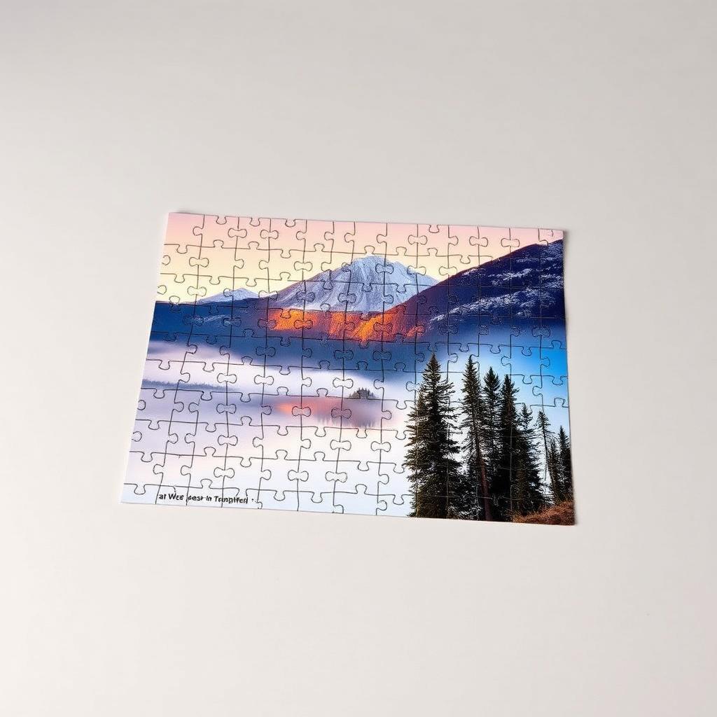 Rectangle photo puzzle — Landscape