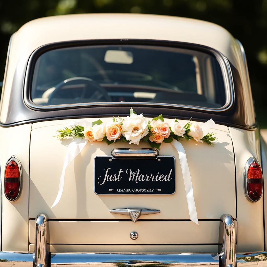 Just-Married Plates